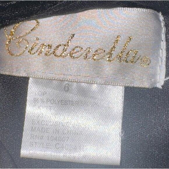 Cinderella Couture Girls 6 Dress Special Occasions Formal Velvet Sequins Party - Picture 8 of 10